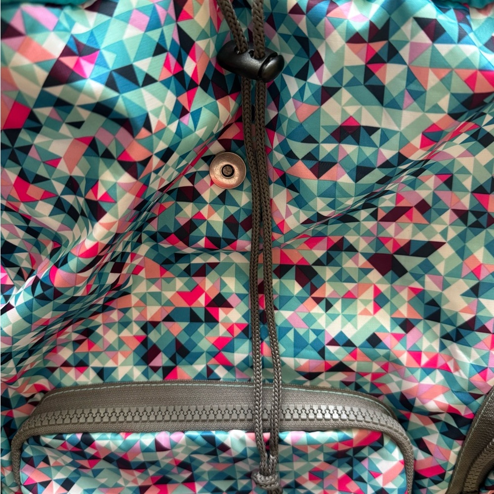 Colorful Geometric Women's Backpack - Picture 7 of 7